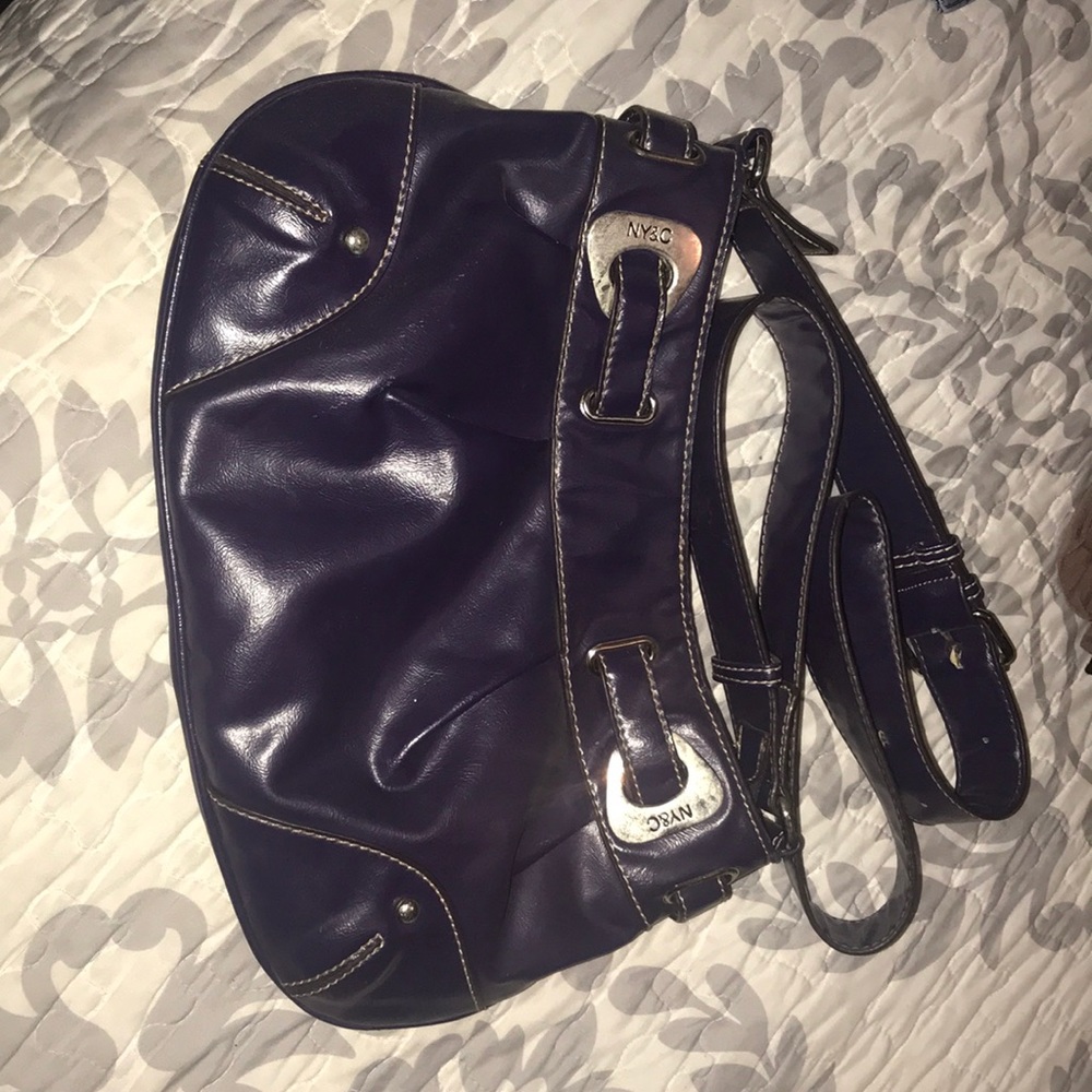 Purple Cross body purse